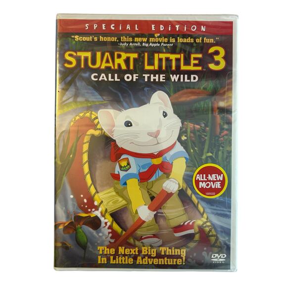 Stuart Little 3: Call of the Wild (DVD, 2005) New Sealed Family Adventure Movie - Picture 1 of 3
